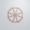 Ekena Millwork Small Haswell Decorative Fretwork Wood Wall Panels, Cherry, 11 3/8"W x 11 3/8"H x 3/8"T WALW12X12X0375HWLCH - alternate 5